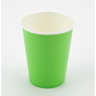 Világoszöld papírpohár 2,5dl, 8db-os