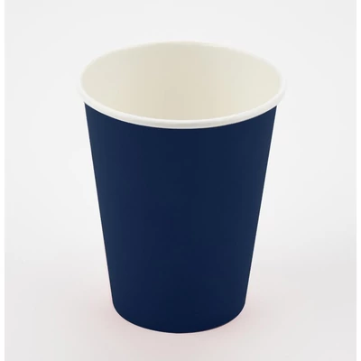Tengerészkék papírpohár 2,5dl, 8db-os