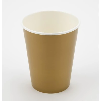 Arany papírpohár 2,5dl, 8db-os