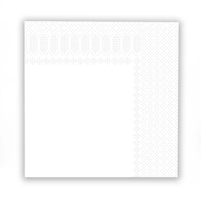 Fehér szalvéta 16db-os