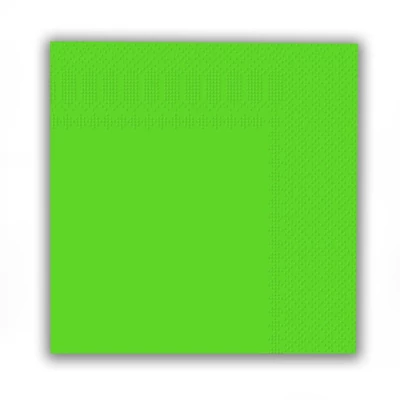 Világoszöld szalvéta 16db-os
