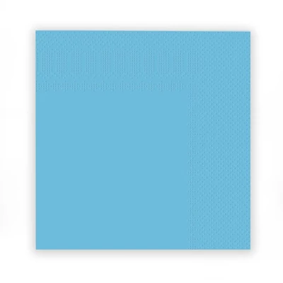 Világoskék szalvéta 16db-os