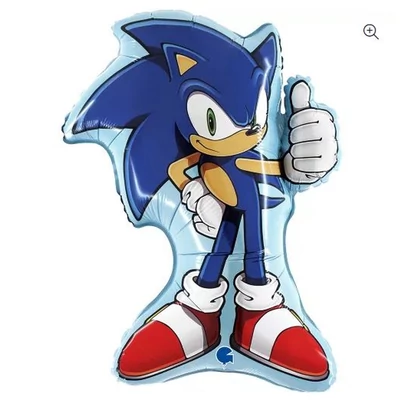 Sonic a sündisznó Larrikin fólia lufi 71 cm