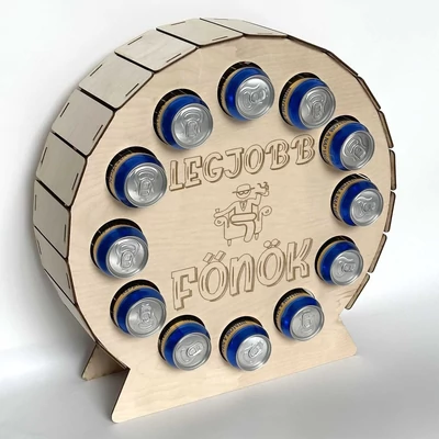 Hordó Formájú Sörtartó - Legjobb Főnök