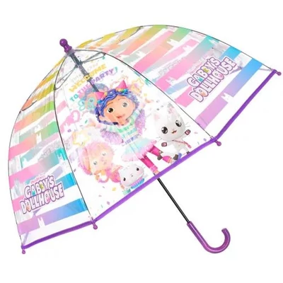 Gabi babaháza Welcome gyerek átlátszó esernyő Ø72 cm