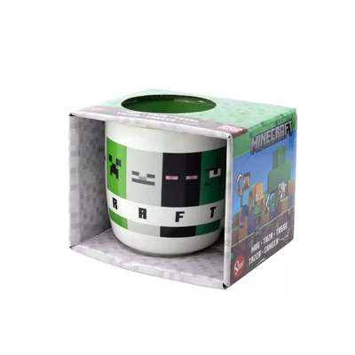Minecraft Elite porcelán bögre 380 ml (13 oz) Díszdobozban