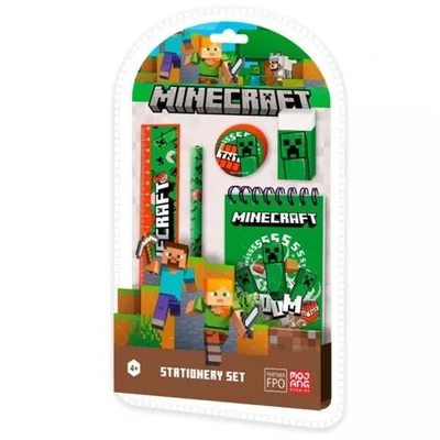 Minecraft Boom írószer szett 5 db-os