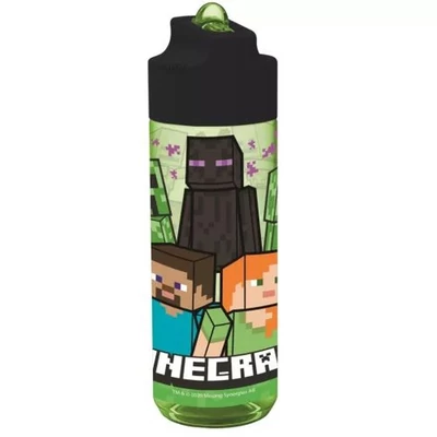 Minecraft Creeper Hydro tritan műanyag szívószálas kulacs 540 ml