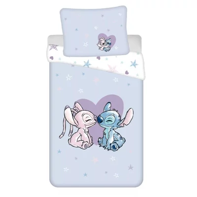 Disney Lilo és Stitch, A csillagkutya Heart ágyneműhuzat 140×200cm, 70×90 cm