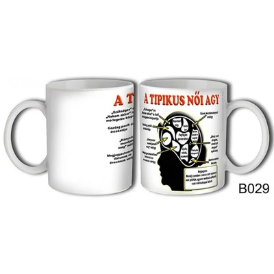 Bögre - Tipikus női agy