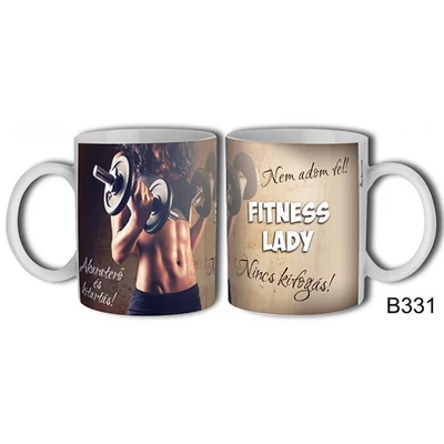 Bögre - Fitness Lady