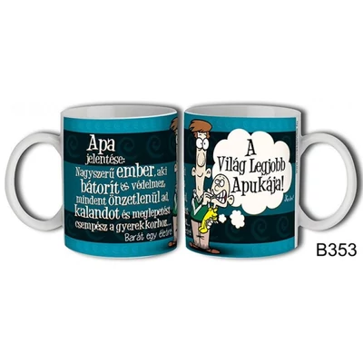 Bögre - A Világ Legjobb Apukája!