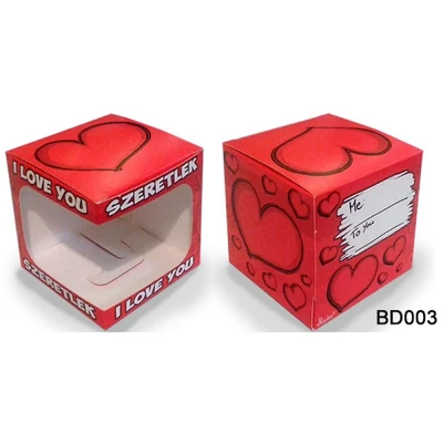 Bögre doboz - Szivecskés