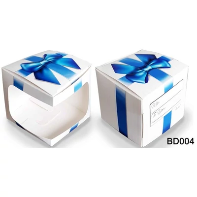 Bögre doboz - Kék masnival