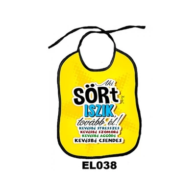 Vicces előke - Aki SÖRt iszik tovább él!