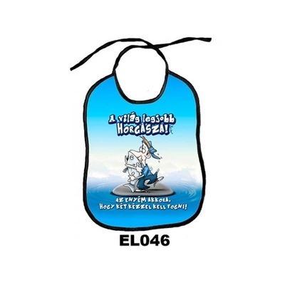 Vicces előke - A világ legjobb horgásza!