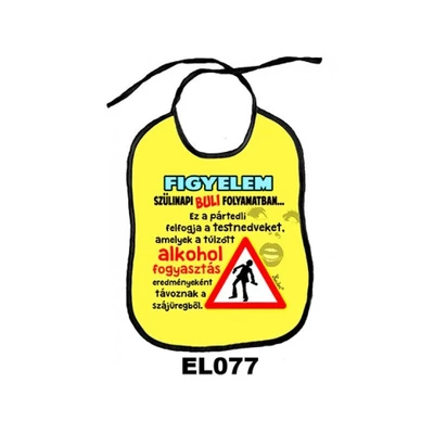 Vicces előke - Szülinapi buli