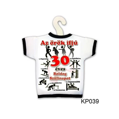 Üvegpóló - Örök 30