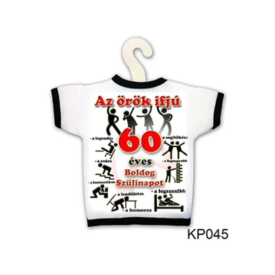 Üvegpóló - Örök 60