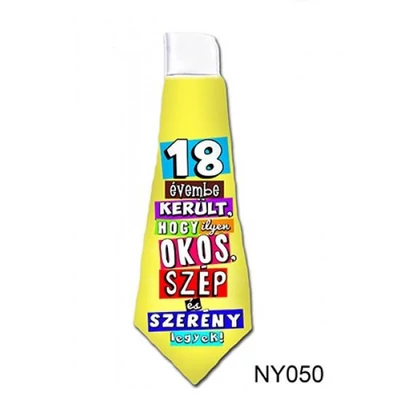 Nyakkendő - 18 évembe került