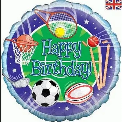 Fólia lufi - Happy Birthday, Labdás