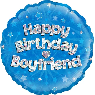 Fólia lufi - Happy Birthday Boyfriend