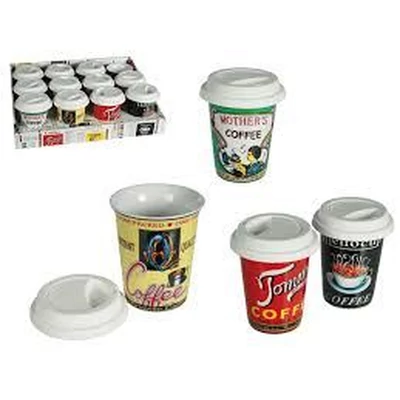 Bögre - Kávés tetővel