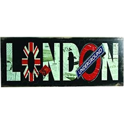 Fatábla - London feliratú