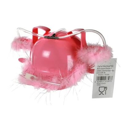 Ivós Sapka Pink tollas