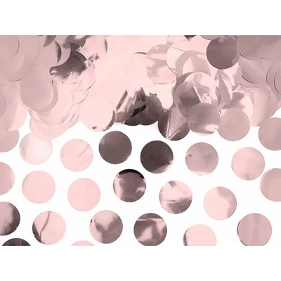 Konfetti, Rose gold