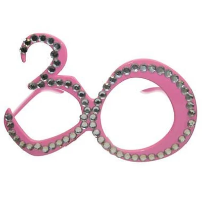 Szemüveg - 30-as alakú, rózsazsín