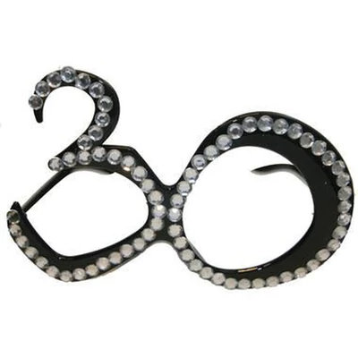 Szemüveg - 30-as alakú, fekete