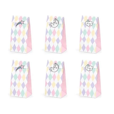 Unikornisos papírtasak