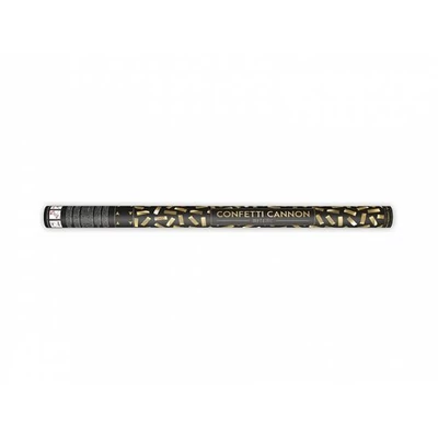 Konfettiágyú - Arany lapok, 80cm