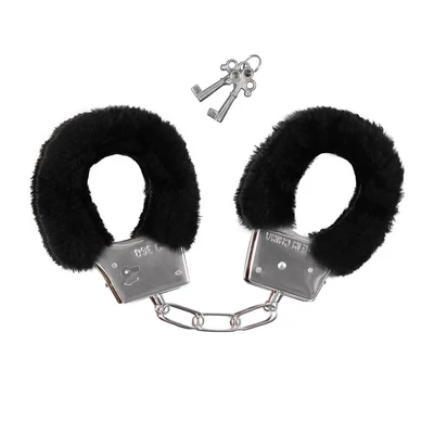 Szőrös bilincs - Fekete