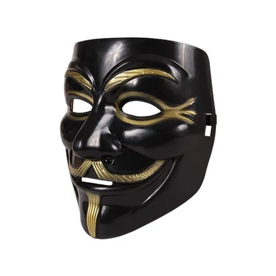 Álarc - Anonymous, Fekete/Arany