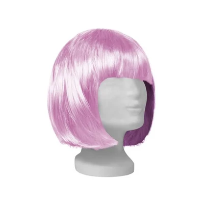 Paróka - Rövid - Rózsaszín színben