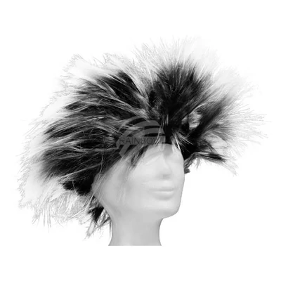 Paróka Kócos Haj , fekete-fehér