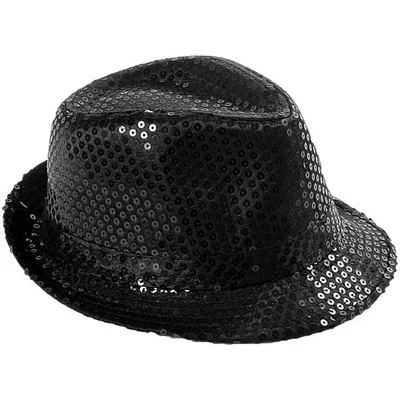 Kalap Flitteres - Fekete