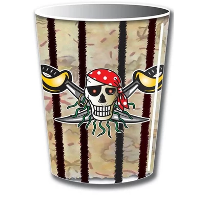 Kalózos papírpohár, 8db