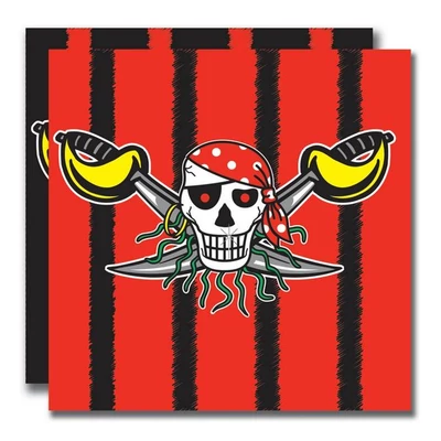 Kalózos szalvéta, 20db