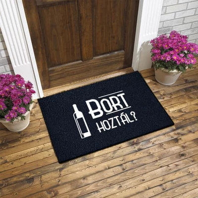 Lábtörlő - Bort hoztál