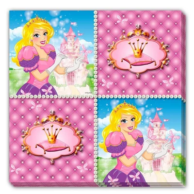 Hercegnős szalvéta, 16db