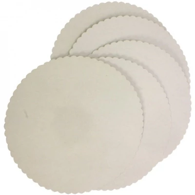 Tortaalátét - Fehér 6 db/cs. 28 cm átmérő