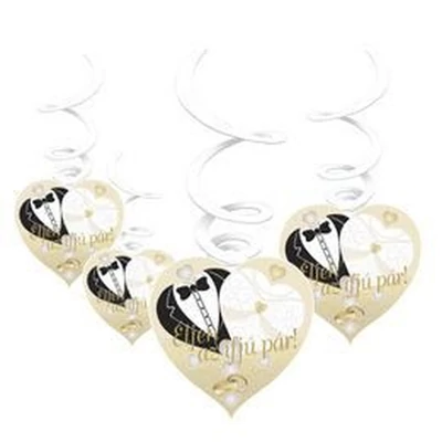 Éljen az ifjú pár - Spirálos lógó