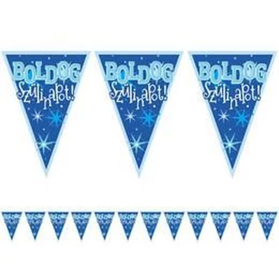 Zászlófüzér - Boldog szülinapot, Kék