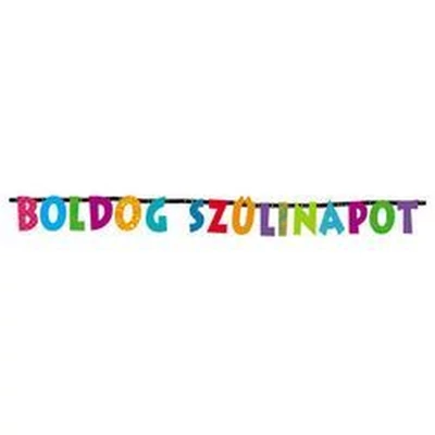 Betűfüzér - Boldog szülinapot, Betűfüzér