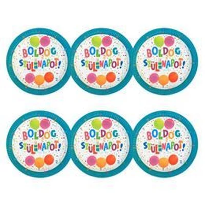 Papírtányér - Jamboree, 6db