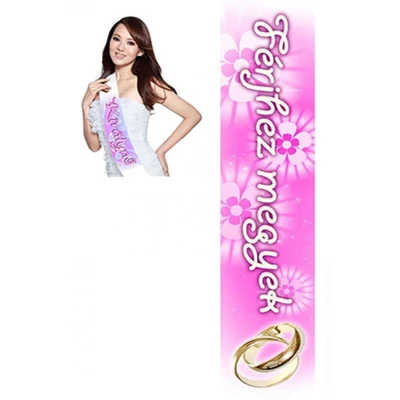 Vállszalag - Férjhez megyek