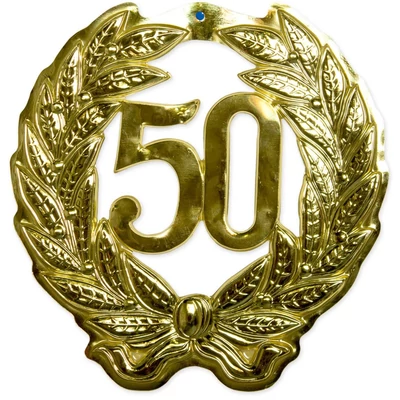 Faldekoráció - 50-es, Arany